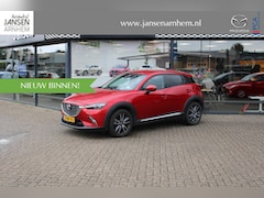 Mazda CX-3 - 2.0 SkyActiv-G 120 GT-M Line Trekhaak, Navi, Clima, Cruise, Half Leder, LMV 18 Inch, Camer
