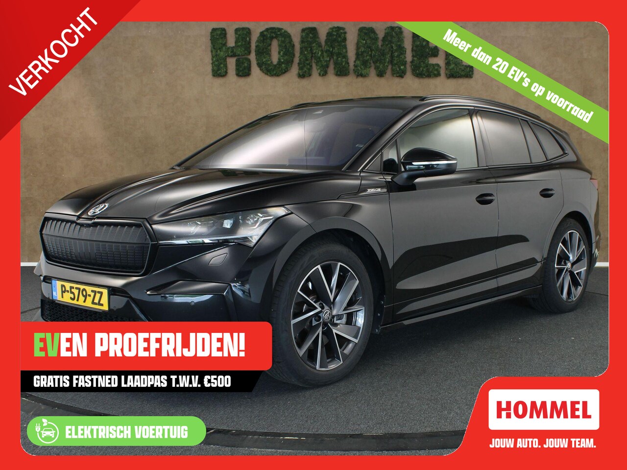 Skoda Enyaq iV - 80 Sportline - SOH 95.9%! - ORIGINEEL NEDERLANDSE AUTO - ELEKTRISCHE ACHTERKLEP - PARKEERS - AutoWereld.nl