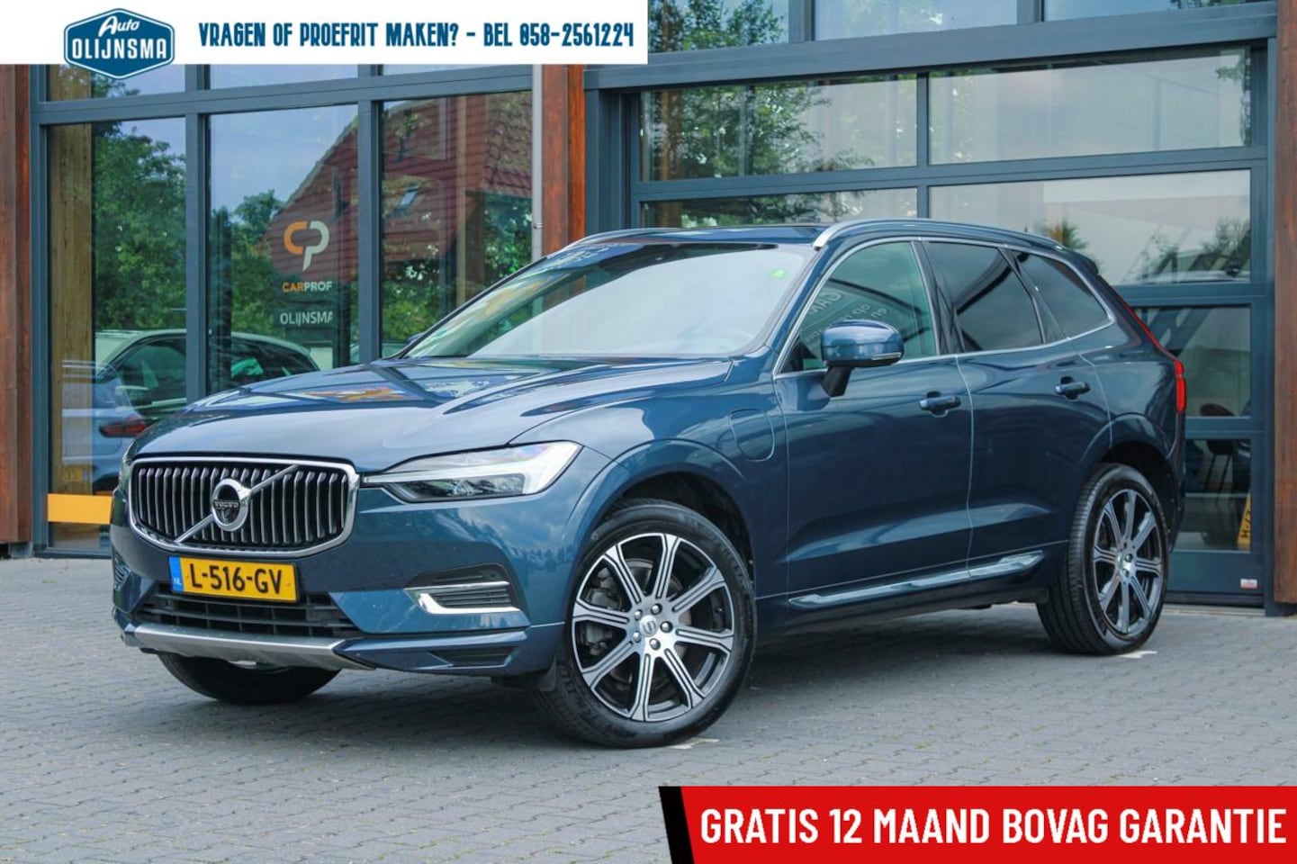 Volvo XC60 - 2.0 Recharge T8 AWD |Pano|360Camera|Blis|Leer|ElekTrekhaak - AutoWereld.nl