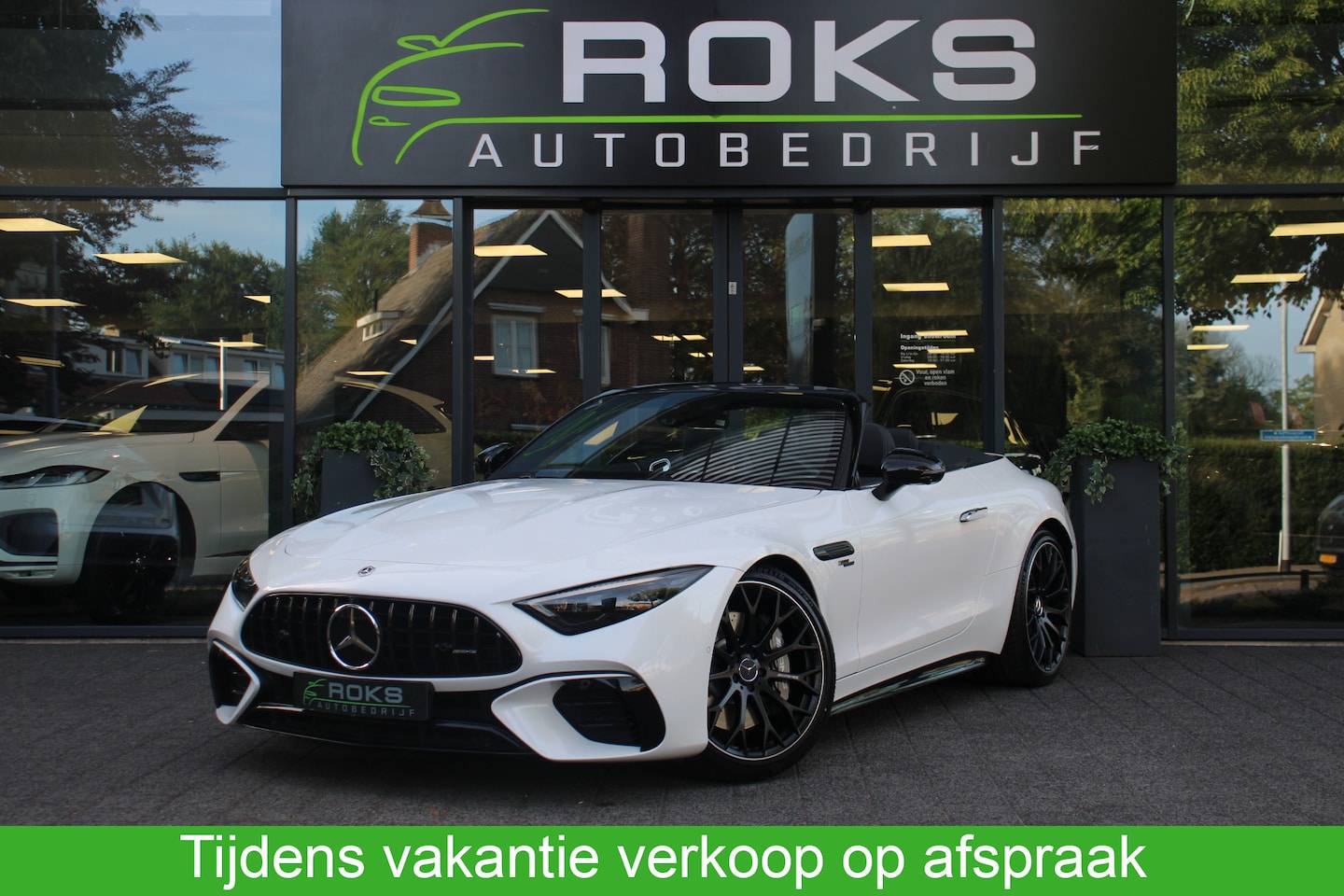 Mercedes-Benz SL-klasse Roadster - AMG 43 Nightpakket/V8-Styling/PremiumPlus/Burmester/21inch - AutoWereld.nl
