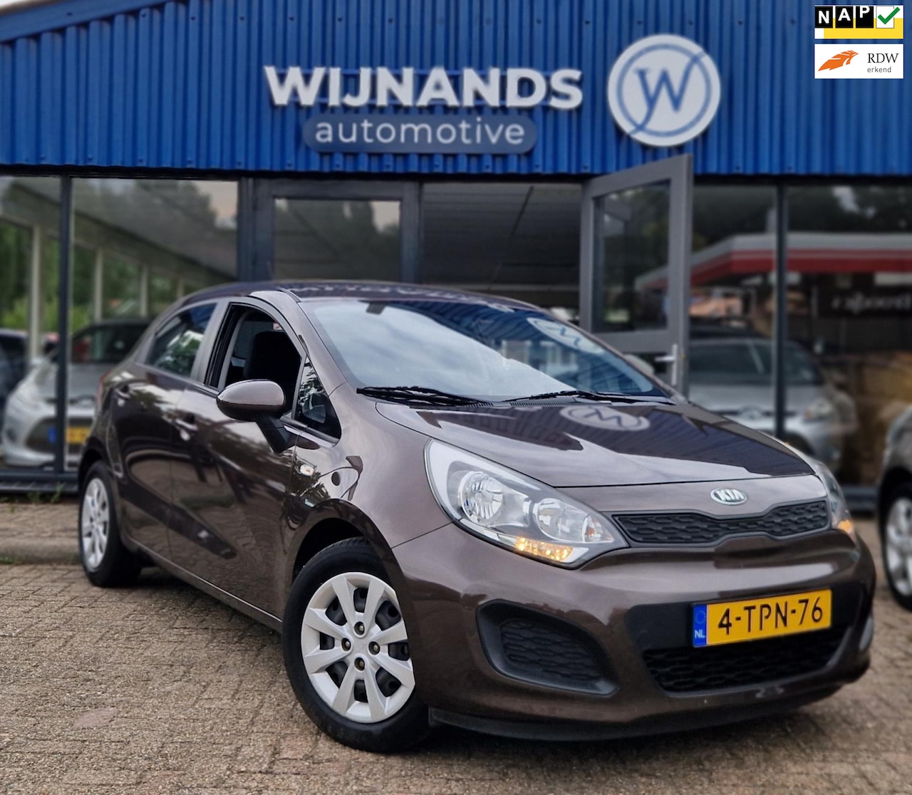 Kia Rio - 1.2 CVVT Comfort Pack Schermpje Airco APK 1e Eigenaar - AutoWereld.nl