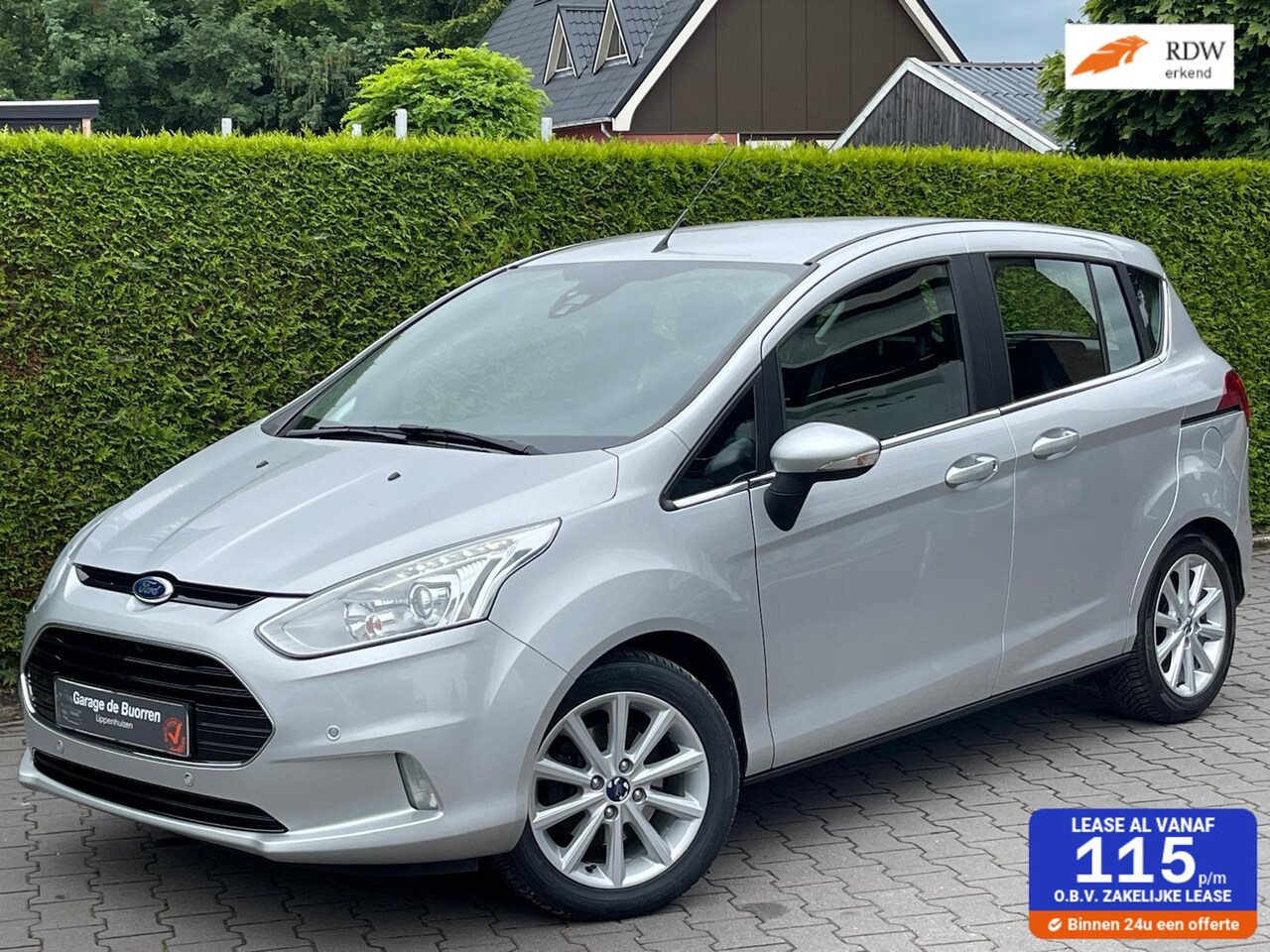 Ford B-Max - 1.0 EcoBoost Titanium | TREKHAAK | ACHTERUITRIJCAMERA | VOORRUITVERWARMING - AutoWereld.nl