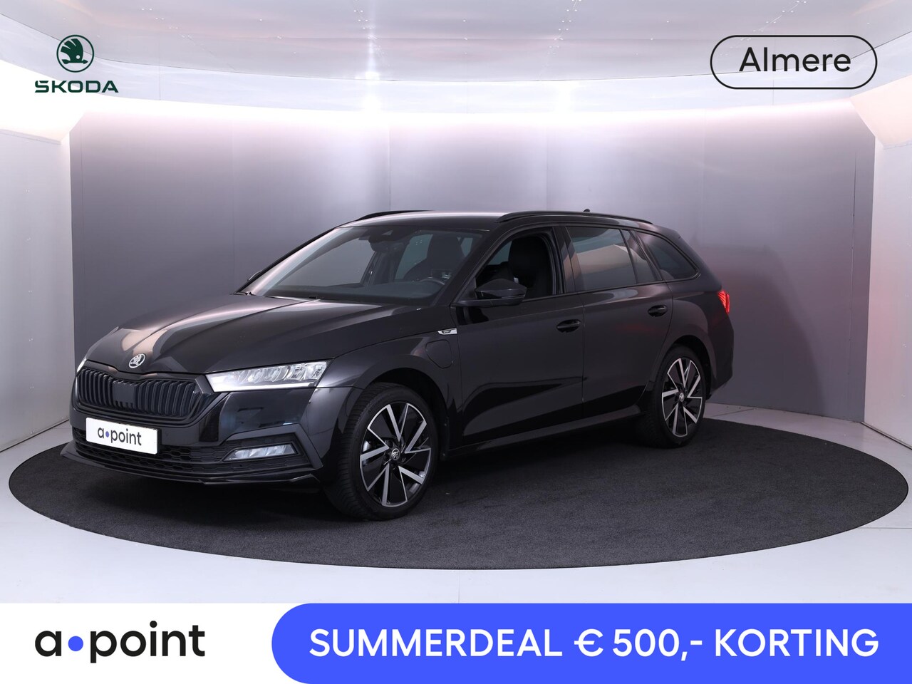 Skoda Octavia Combi - 1.4 TSI iV PHEV Sportline Business 204 pk Automaat (DSG) | Verlengde garantie | Navigatie - AutoWereld.nl