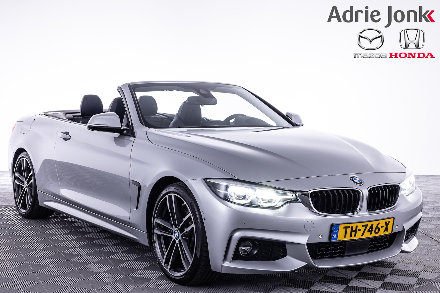 BMW 4-serie Cabrio - 430i High Executive | AUTOMAAT | LEDER | ELEKTR.WEG.TREKHAAK | SAFETY PACK | PARKING PACK - AutoWereld.nl