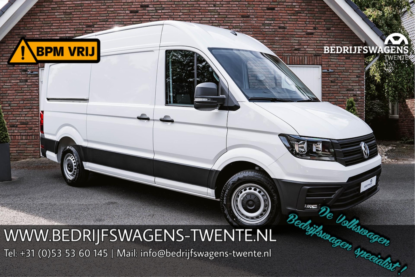 Volkswagen Crafter - 2.0 TDI 140PK Automaat L3H3 Comfortline Ergo. comfort stoel | Cruise Control | PDC | Apple - AutoWereld.nl