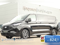 Ford Transit Custom - 320 2.5 PHEV Hybrid 171kW 232pk | L2H1 Trend DC | Incl. BPM | L+R Zijdeur | Stoel + Stuurv