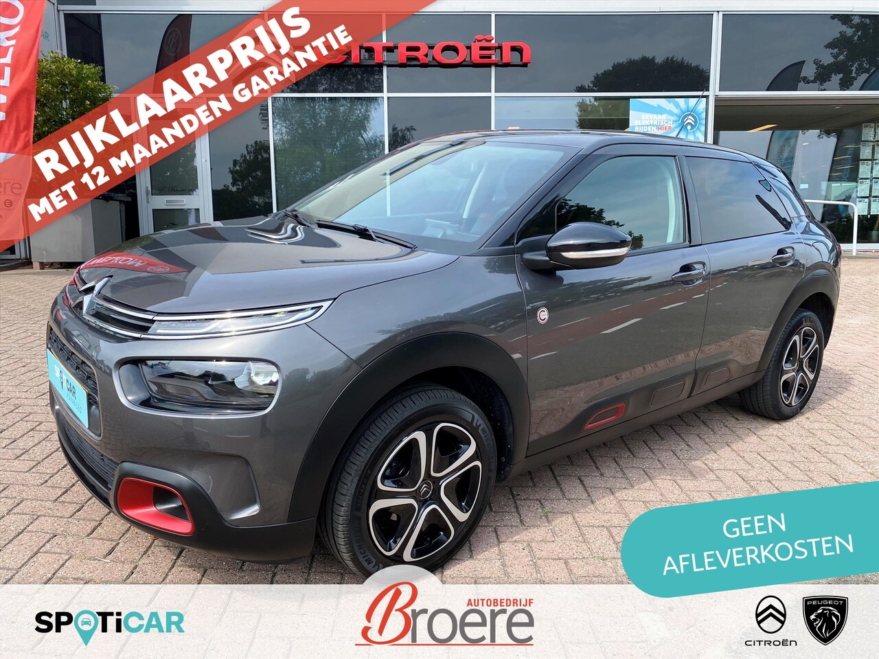 Citroën C4 Cactus - 1.2 Turbo 110pk C-Series | comfort seats, camera, navigatie, cruise, climate, apple, andro - AutoWereld.nl