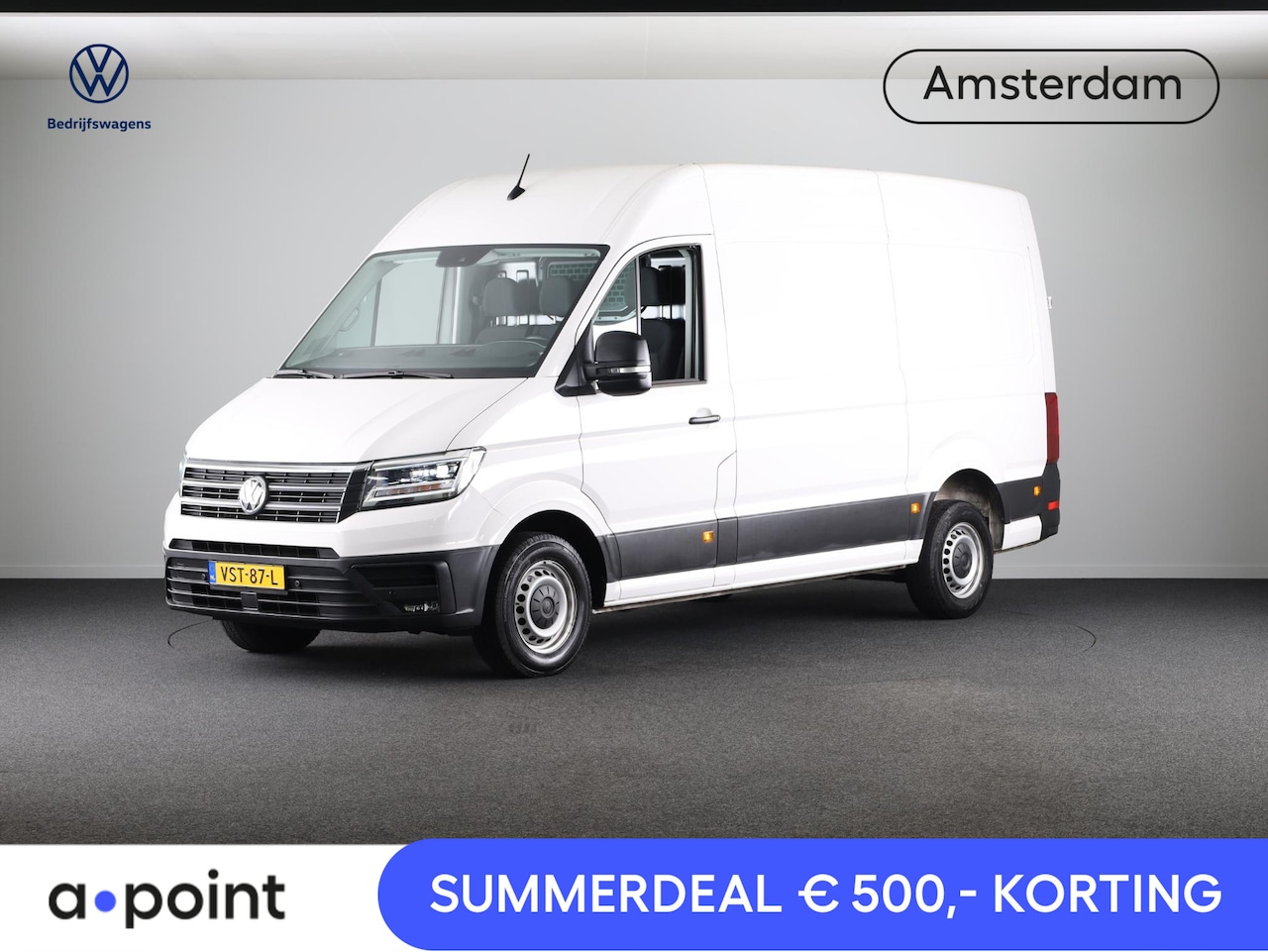 Volkswagen Crafter - 35 2.0 TDI L3H3 Highline EURO6 140PK TREKHAAK | NAVI | CAMERA | ALARM - AutoWereld.nl