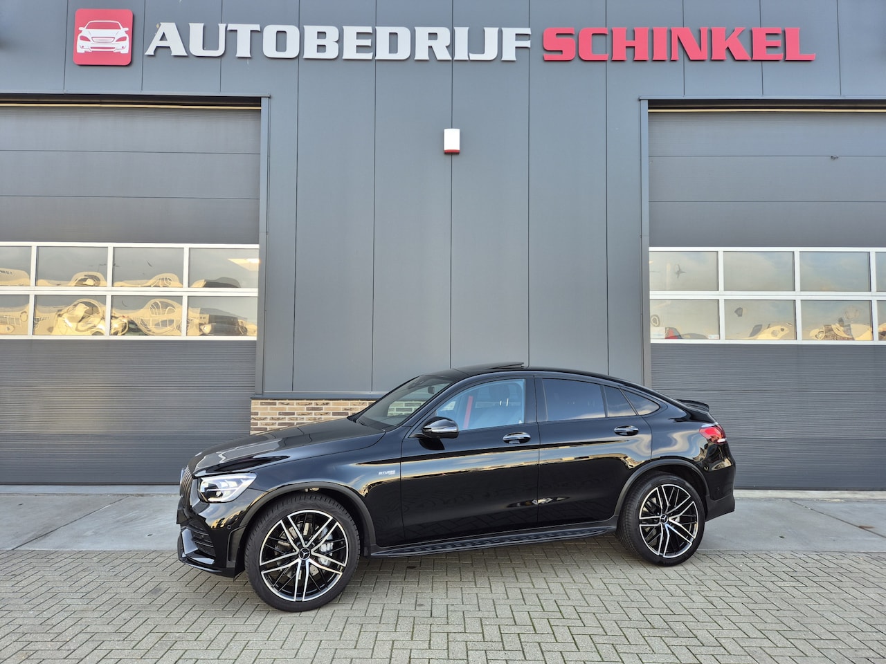 Mercedes-Benz GLC-klasse Coupé - AMG 43 4MATIC Leder,Stoelkoeling,360 Camera,Open Dak,21 INCH - AutoWereld.nl
