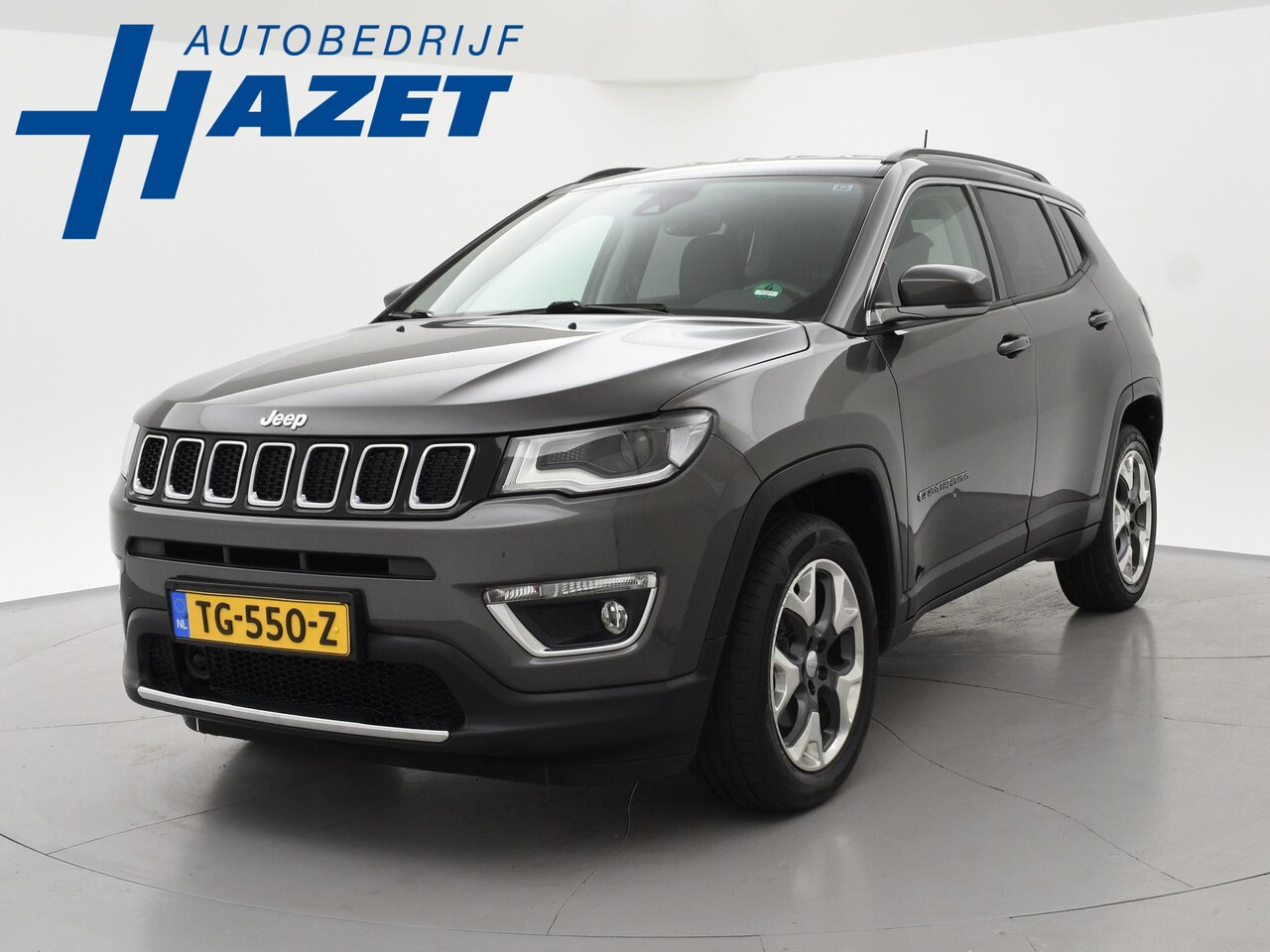 Jeep Compass - 1.4 MULTIAIR 170 PK AUT. 4X4 LIMITED + BEATS AUDIO | APPLE CARPLAY | STUURVERWARMING - AutoWereld.nl