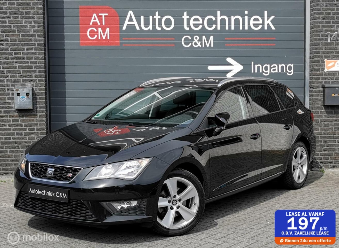 SEAT Leon ST - 1.4 TSI FR 125PK/CRUISE/DCC/LED/AIRCO/LEDER/VOL - AutoWereld.nl
