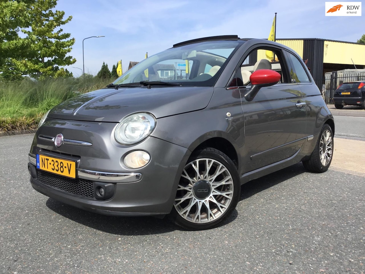 Fiat 500 C - 1.2 Pop I New Apk + Distributieset I Airco I Half/Leder I 16inch I Mistlampen I Elec Ramen - AutoWereld.nl