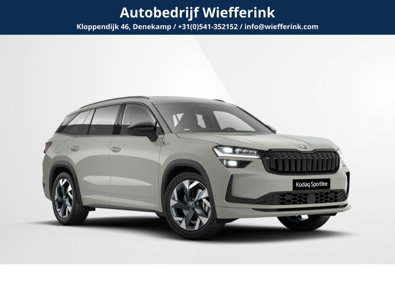 Skoda Kodiaq - 1.5 TSI PHEV Sportline Business 204pk | Panodak | Trekhaak | 360 camera | Light & View | D - AutoWereld.nl