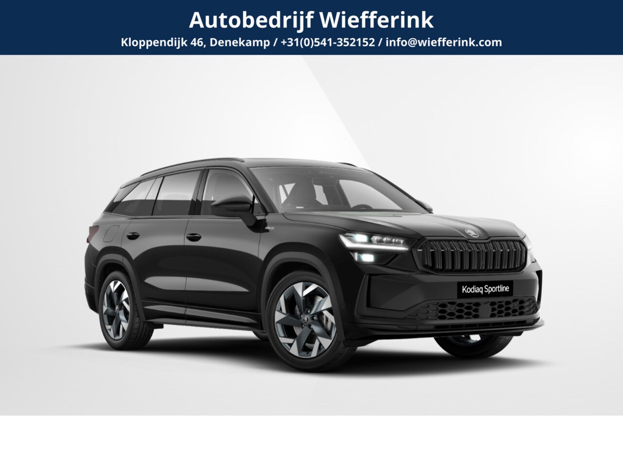 Skoda Kodiaq - 1.5 TSI PHEV Sportline Business 204pk | Panodak | Trekhaak | 360 camera | Light & View | D - AutoWereld.nl