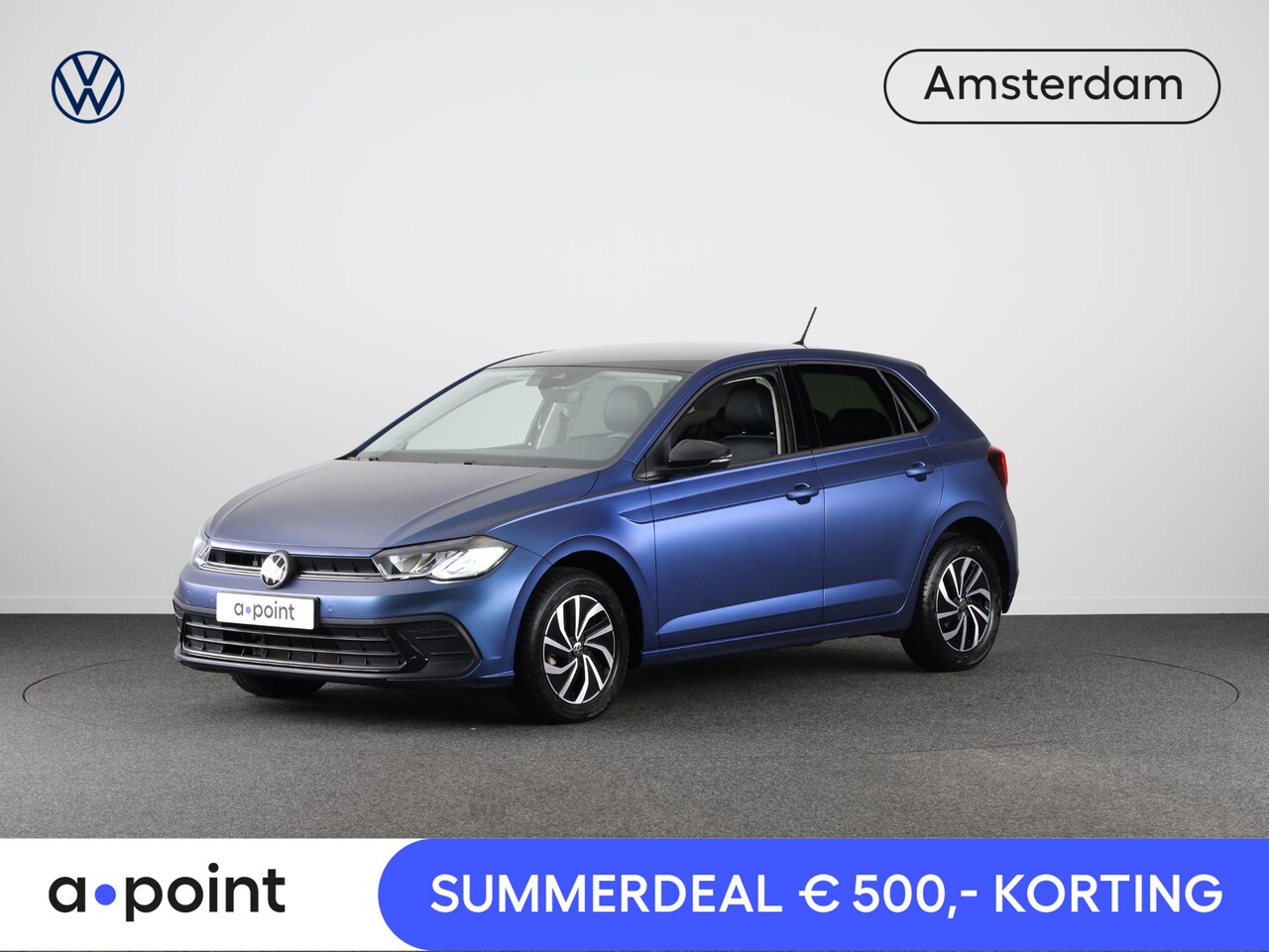 Volkswagen Polo - 1.0 TSI Life 95 pk | Verlengde garantie | Navigatie via App | Parkeersensoren | Adaptieve - AutoWereld.nl