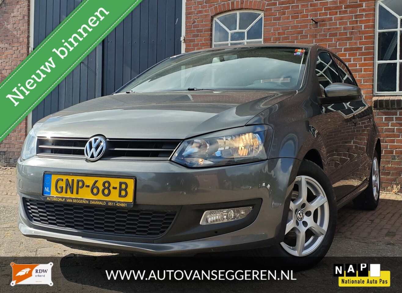 Volkswagen Polo - 1.2 TSI BMT 5drs/alu/garantie - AutoWereld.nl