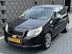 Chevrolet Aveo - 1.2 16V LS B-clever| 2010| ZWART| 5DRS| AIRCO| TREKHAAK