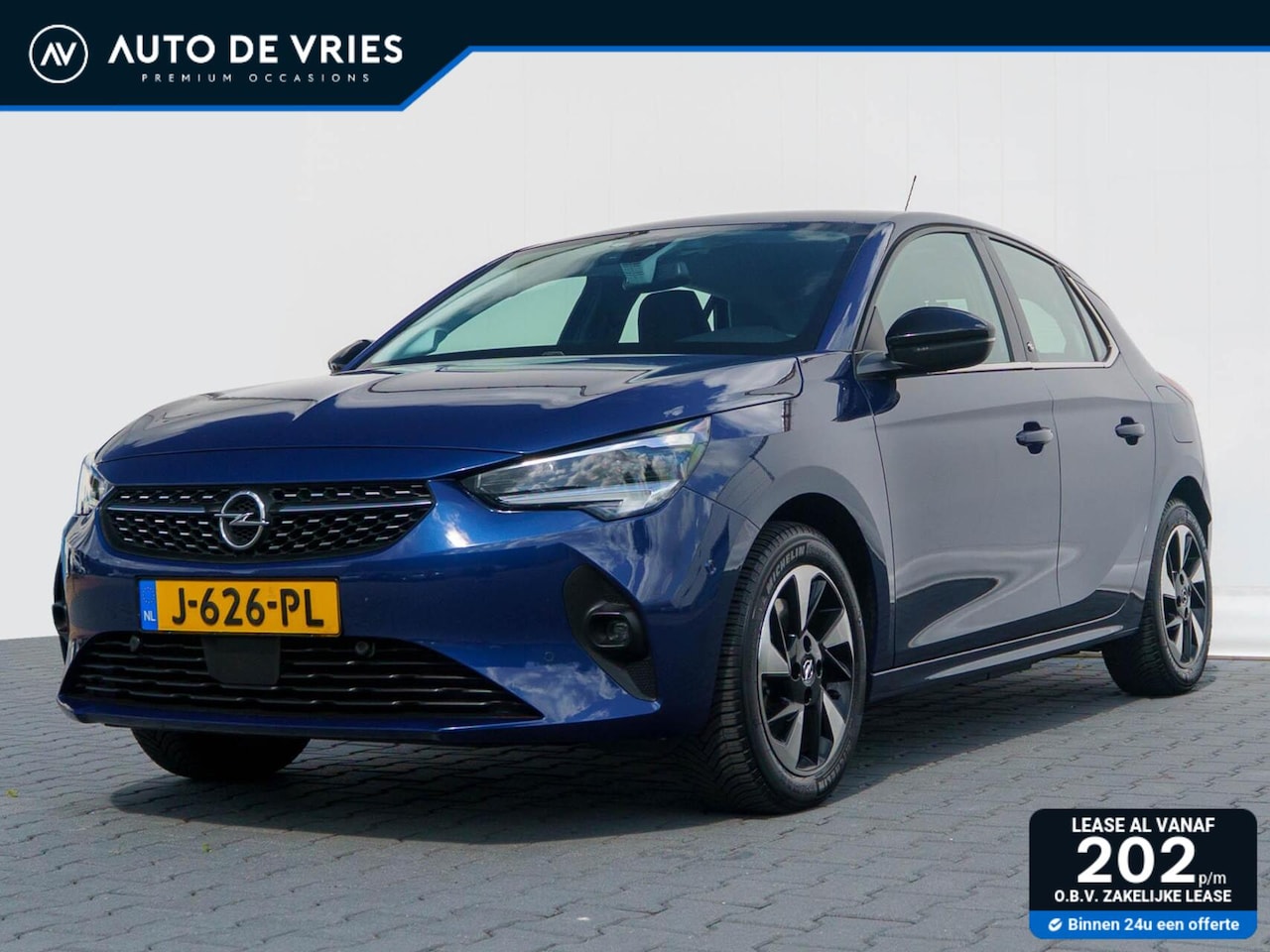 Opel Corsa-e - Elegance 50 kWh 3-fase SOH 99% | Navigatie | Matrix LED | Adaptive cruise | Camera - AutoWereld.nl