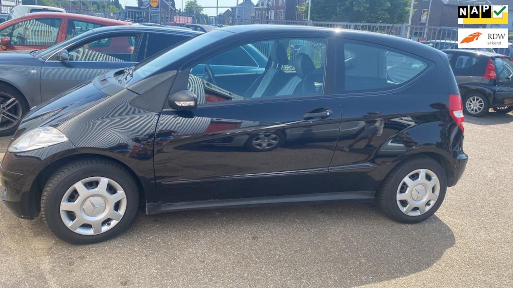 Mercedes-Benz A-klasse - 150 Classic zeer goed onderhouden auto , Airco , getint glas, nwe apk , abs, airbags, nwe - AutoWereld.nl