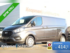 Ford Transit Custom - 300 2.0TDCI 130pk L2H1 Trend | LMV | L+R Zijdeur | Carplay/Android | Trekhaak | Lease 414,