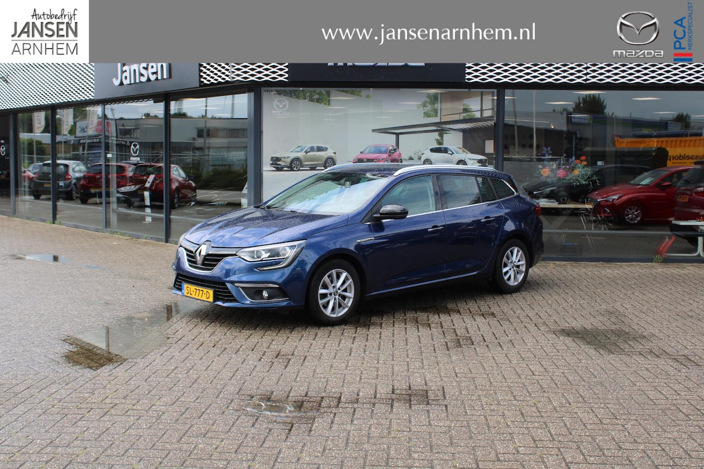 Renault Mégane Estate - 1.2 TCe Limited 1.2 TCe Limited , Trekhaak, Navi, Cruise, Apple Carplay, Android Auto, All Season, LMV 16 - AutoWereld.nl