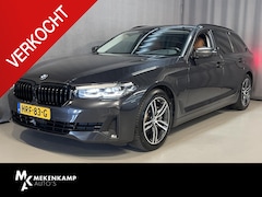 BMW 5-serie Touring - 530e Executive 18"/Leder/Dodehoek/Adaptieve cruise/Camera/Stoel + stuurverwarming/Apple Ca