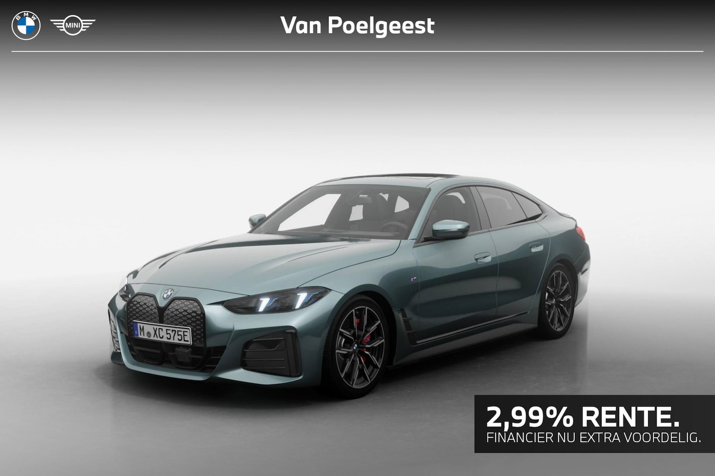 BMW i4 - eDrive40 M Sport Edition | M Sport Pro | Comfort Pack | Elektrisch bediend glazen schuif-/ - AutoWereld.nl