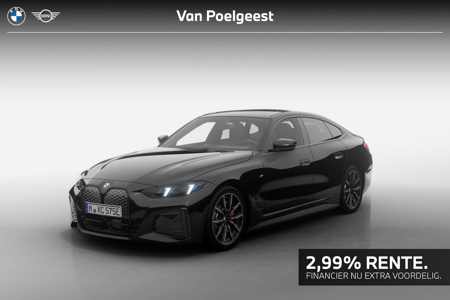 BMW i4 - eDrive40 M Sport Edition | M Sport Pro | Comfort Pack | Elektrisch bediend glazen schuif-/ - AutoWereld.nl