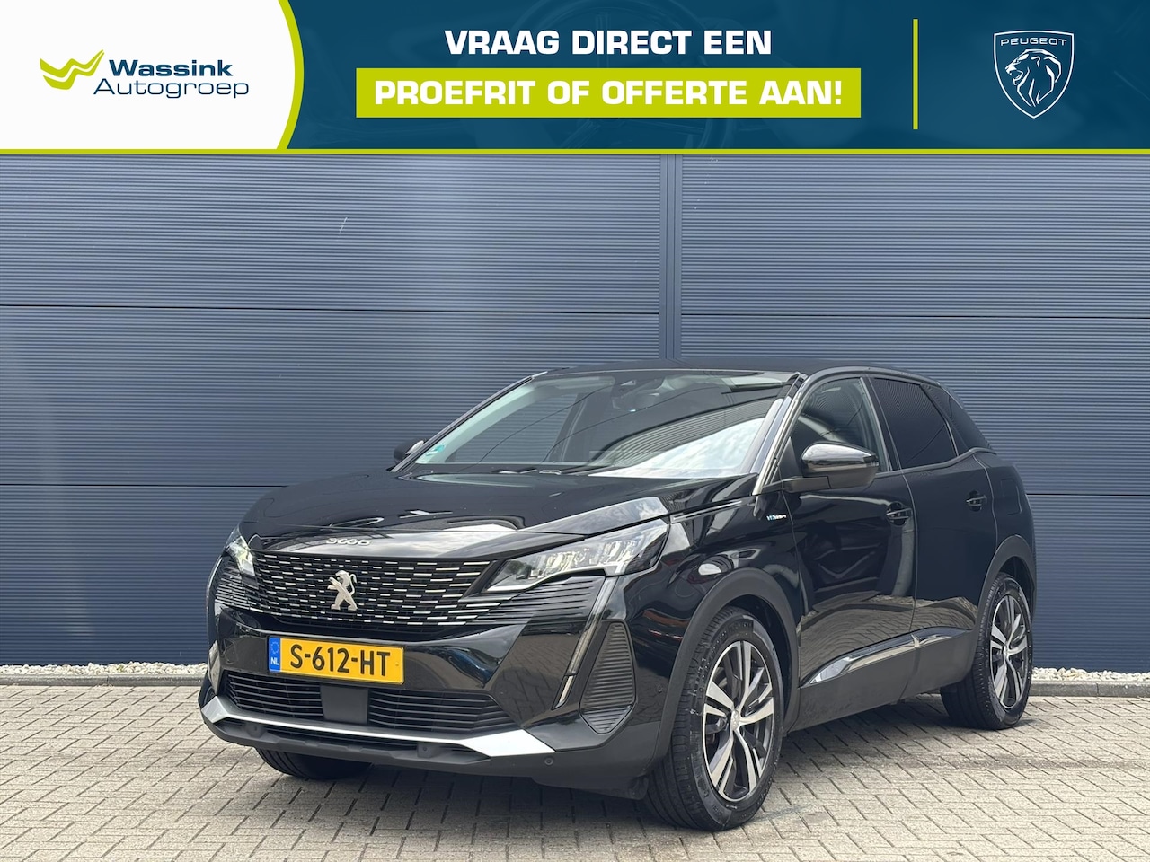 Peugeot 3008 - 1.6 Plug-in HYbrid4 300pk e-EAT8 - AutoWereld.nl