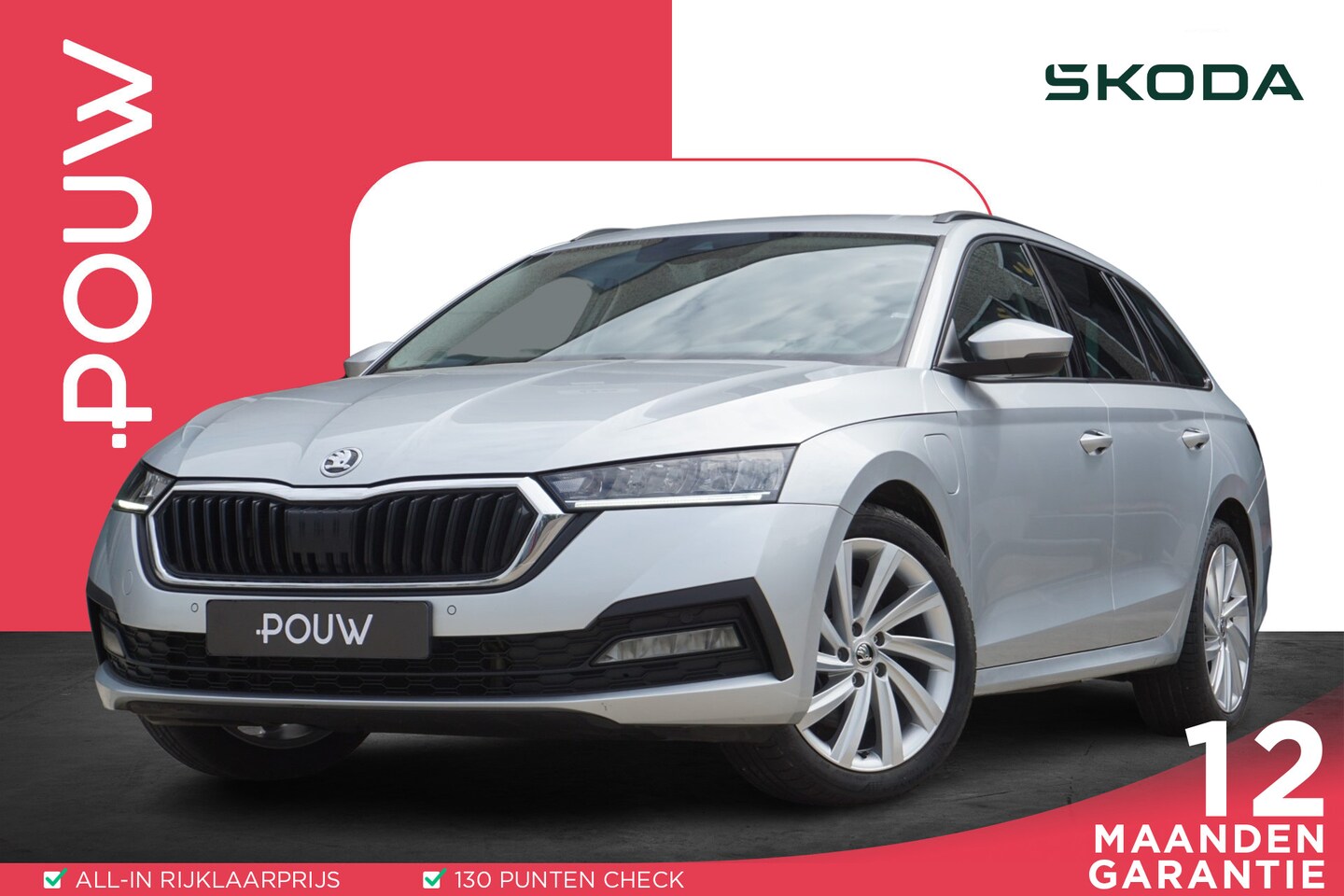 Skoda Octavia Combi - 1.4 TSI 204pk iV PHEV Business Edition | Stuur/Stoelverwarming | Achteruitrijcamera  | Nav - AutoWereld.nl