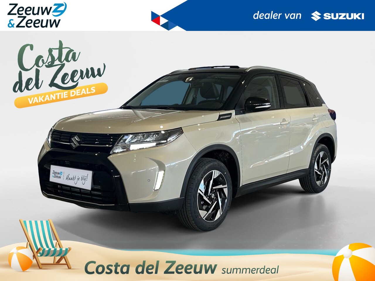 Suzuki Vitara - 1.4 Boosterjet Style Smart Hybrid 102pk automaat | €2.500.- korting | Navigatie | Achterui - AutoWereld.nl