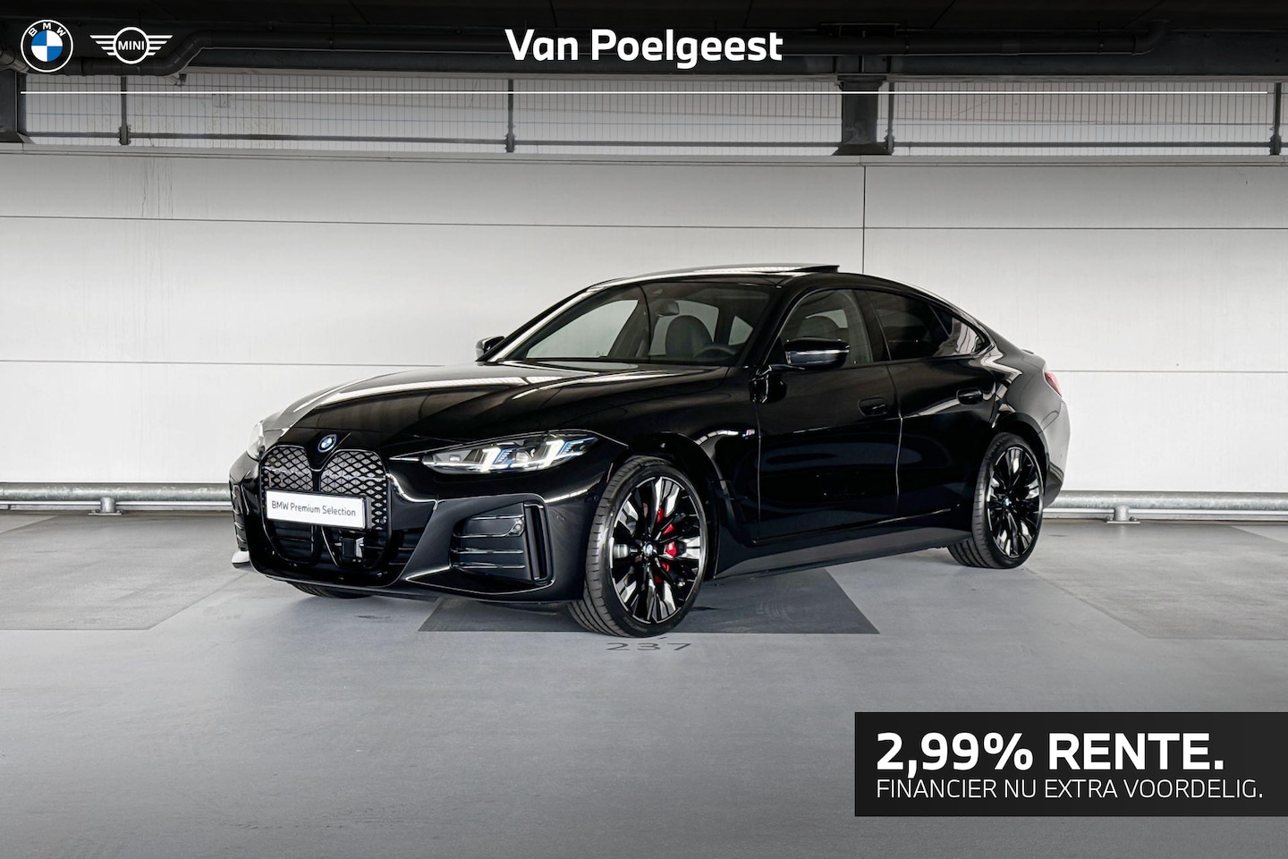 BMW i4 - eDrive35 M Sport Edition 70 kWh | M Sportpakket Pro | Elektrisch bediend glazen schuif-/ka - AutoWereld.nl