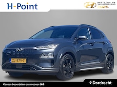 Hyundai Kona Electric - EV Premium 64 kWh | Adaptieve cruisecontrol | Head up display | Lederen bekleding | Sideba