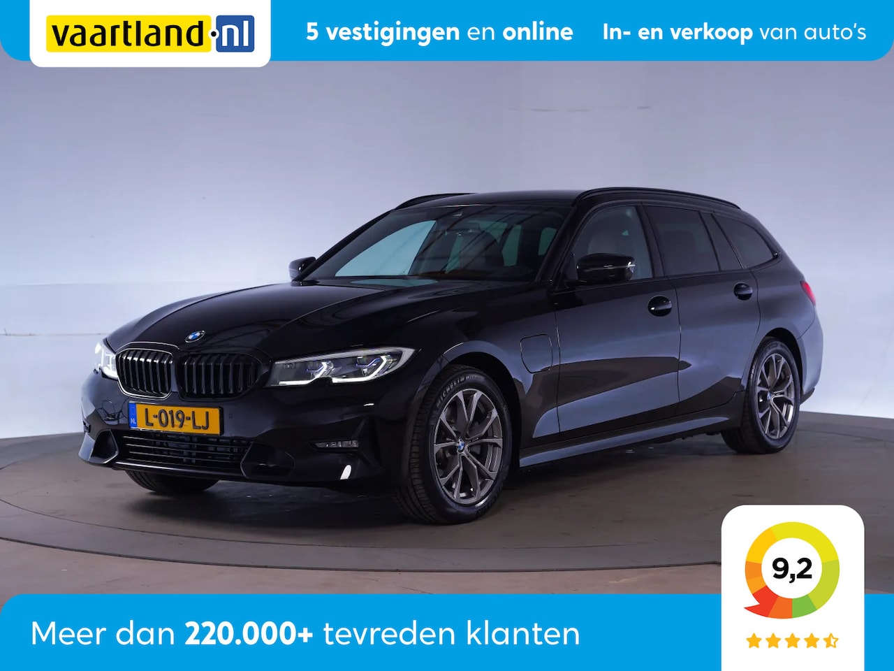 BMW 3-serie Touring - 320e Sportline Aut. [ Navi.Proff Sportstoelen Leder ] - AutoWereld.nl
