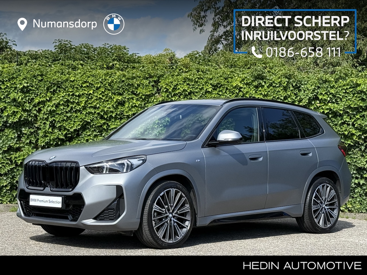 BMW X1 - sDrive18i | M-Sport | Individual Frozen Pure Grey | Panorama | 20'' | Harman/Kardon | Driv - AutoWereld.nl