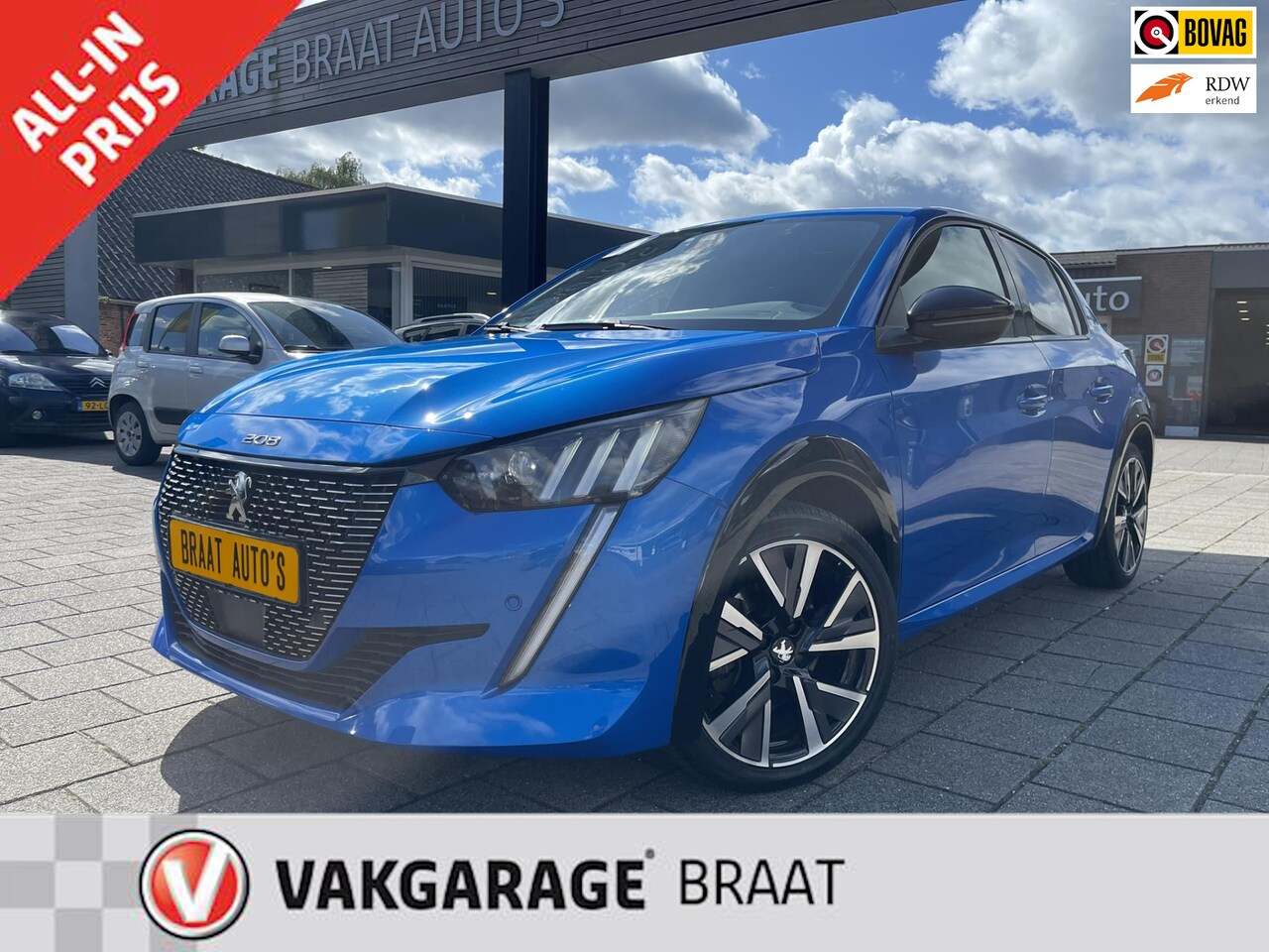 Peugeot 208 - 1.2 GT-Line l LED l CAMERA l CARPLAY l RIJKLAAR! - AutoWereld.nl