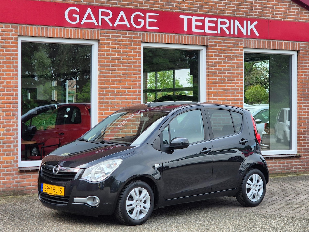Opel Agila - 1.0 Edition Style 68PK 5drs airco, lmv, elektr.ramen, radio/cd RIJKLAAR - AutoWereld.nl