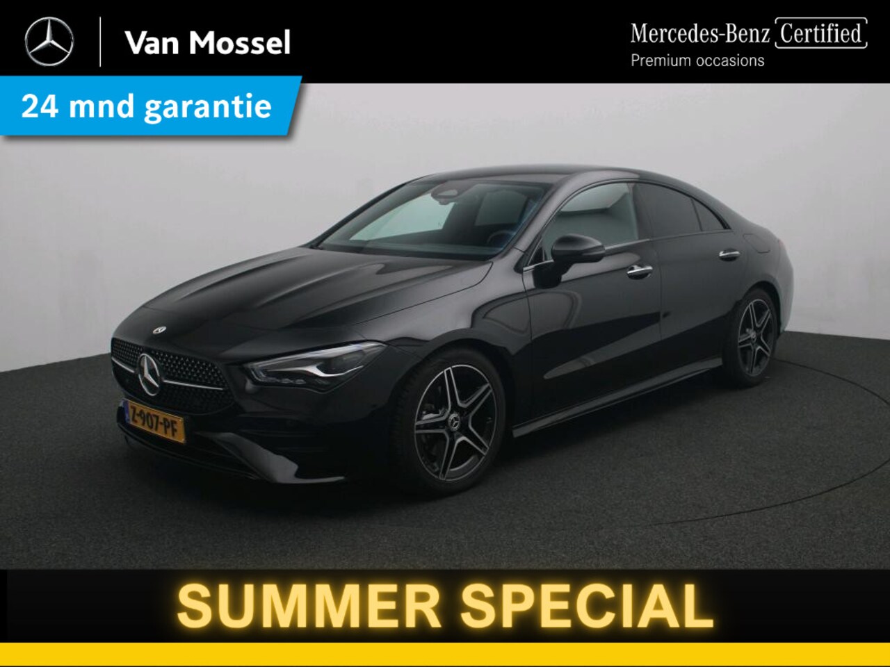 Mercedes-Benz CLA-Klasse - 180 Star Edition AMG Line /Apple- Android auto / Stoelverwarming / Achterruitrijcamera - AutoWereld.nl