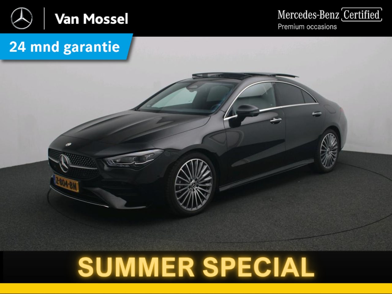 Mercedes-Benz CLA-Klasse - 180 AMG Line /Apple- Android auto / Stoelverwarming / Achterruitrijcamera / Panoramadak - AutoWereld.nl