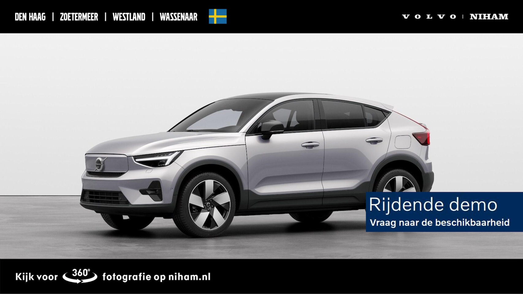 Volvo C40 - Single Motor Extended Range Ultimate 82 kWh -PANO.DAK|HARMAN/KARDON|PIXEL.LED|360°CAM|20" - AutoWereld.nl