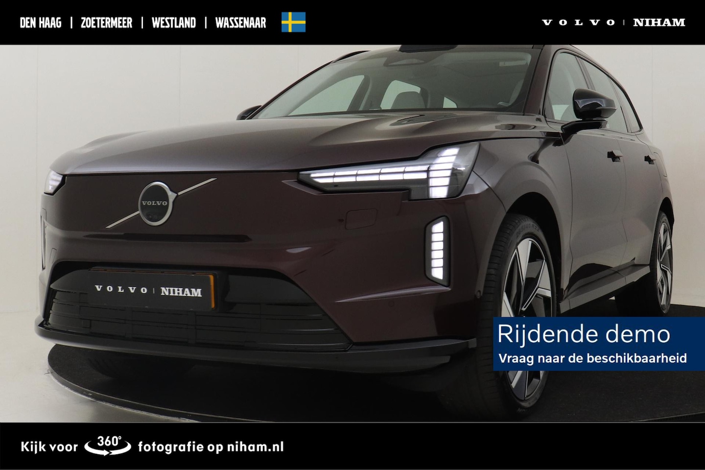 Volvo EX90 - TWIN MOTOR ULTRA 7p. 111 kWh -PANO.DAK|BOWERS&WILKINS|LUCHTVERING|MASSAGE|360°CAM|22" - AutoWereld.nl