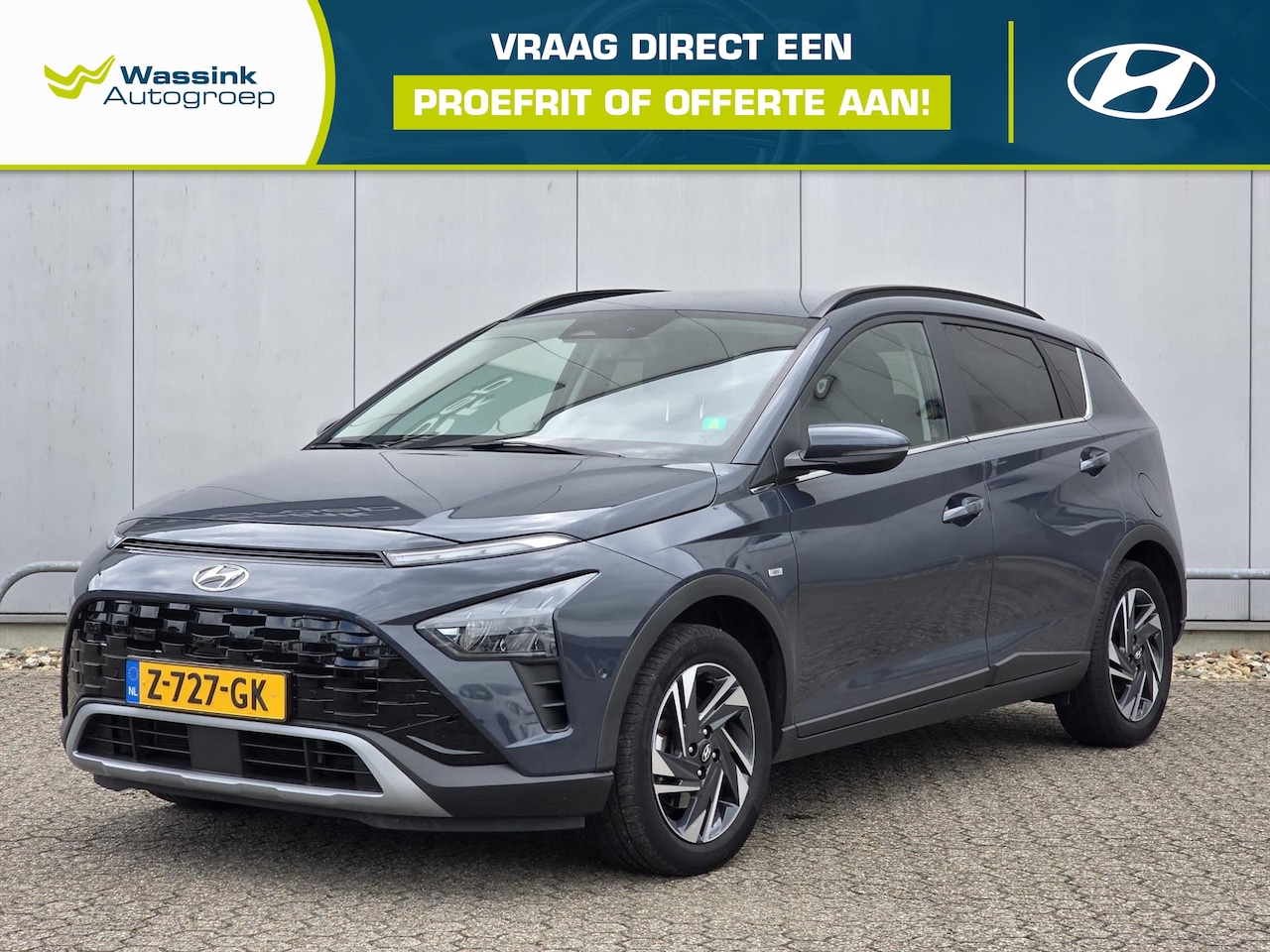 Hyundai Bayon - Premium 100pk Automaat I Navigatie | Parkeercamera | Stoelverwarming | - AutoWereld.nl