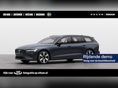 Volvo V60 - T6 PLUG-IN HYBRID AWD PLUS DARK -GEVENT.LEDER|360°CAM|ADAP.CRUISE|KEYLESS|VERW.VOORRUIT|19