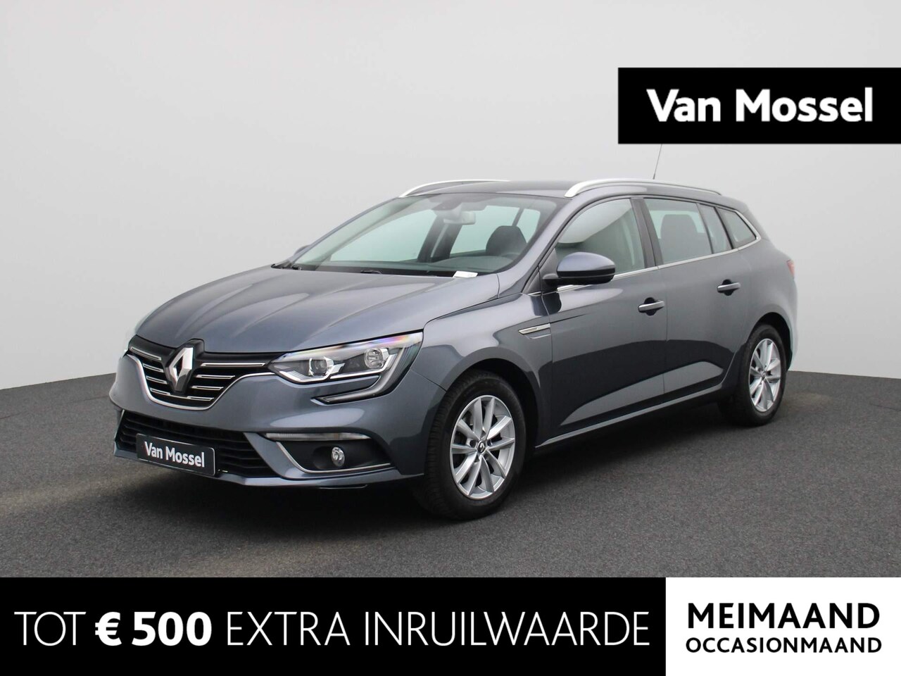 Renault Mégane Estate - 1.3 TCe Limited | TREKHAAK | NAVIGATIE | BLUETOOTH | HALF-LEDER | - AutoWereld.nl