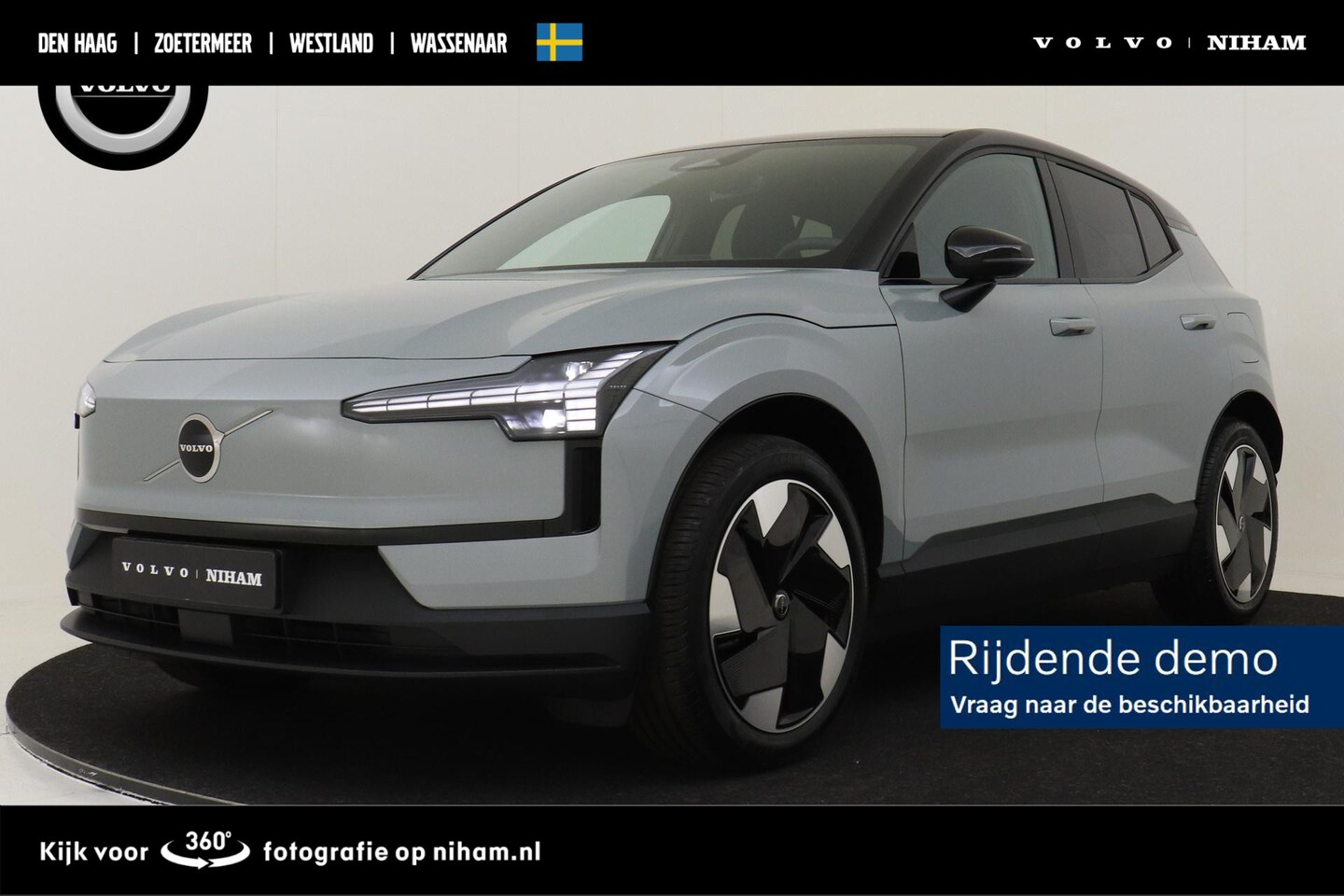 Volvo EX30 - SINGLE MOTOR EXTENDED RANGE PLUS 69 kWh -GETINT.GLAS|CAMERA|HK-AUDIO|ADAP.CRUISE|BLIS - AutoWereld.nl