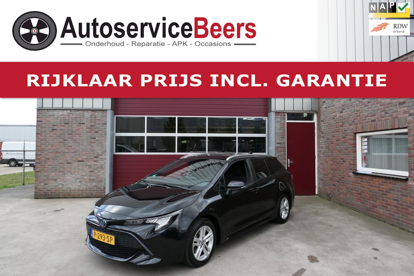 Toyota Corolla Touring Sports - 1.8 Hybrid Business 1.8 Hybrid Business, Trekhaak, Camera, Mooi,Adapt cruise,Lane assist ,Carpl,Rijklaar. incl - AutoWereld.nl