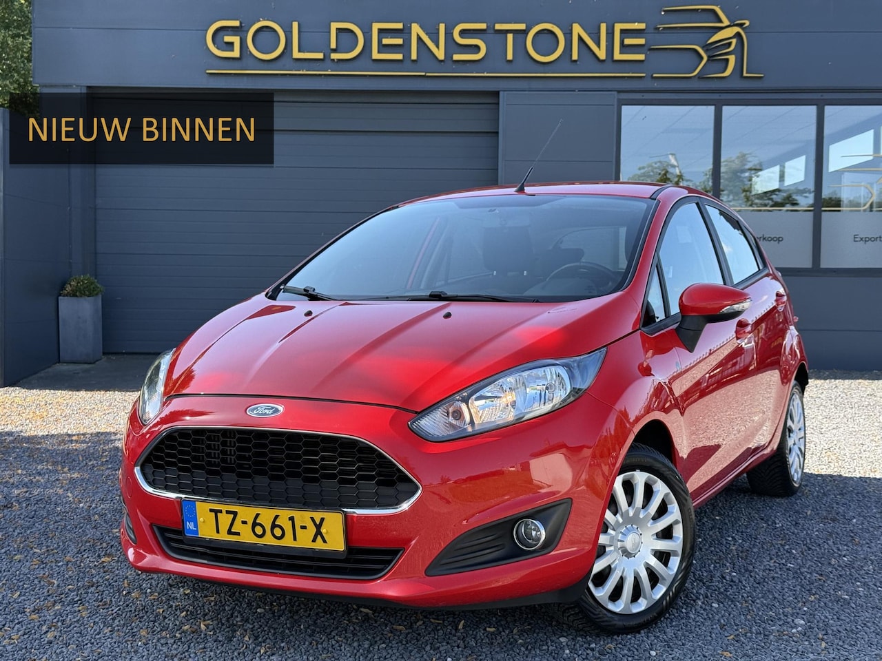 Ford Fiesta - 1.0 EcoBoost Titanium 1e Eigenaar,Trekhaak,Airco,Weinig km,Distributie recent vervangen,Ap - AutoWereld.nl