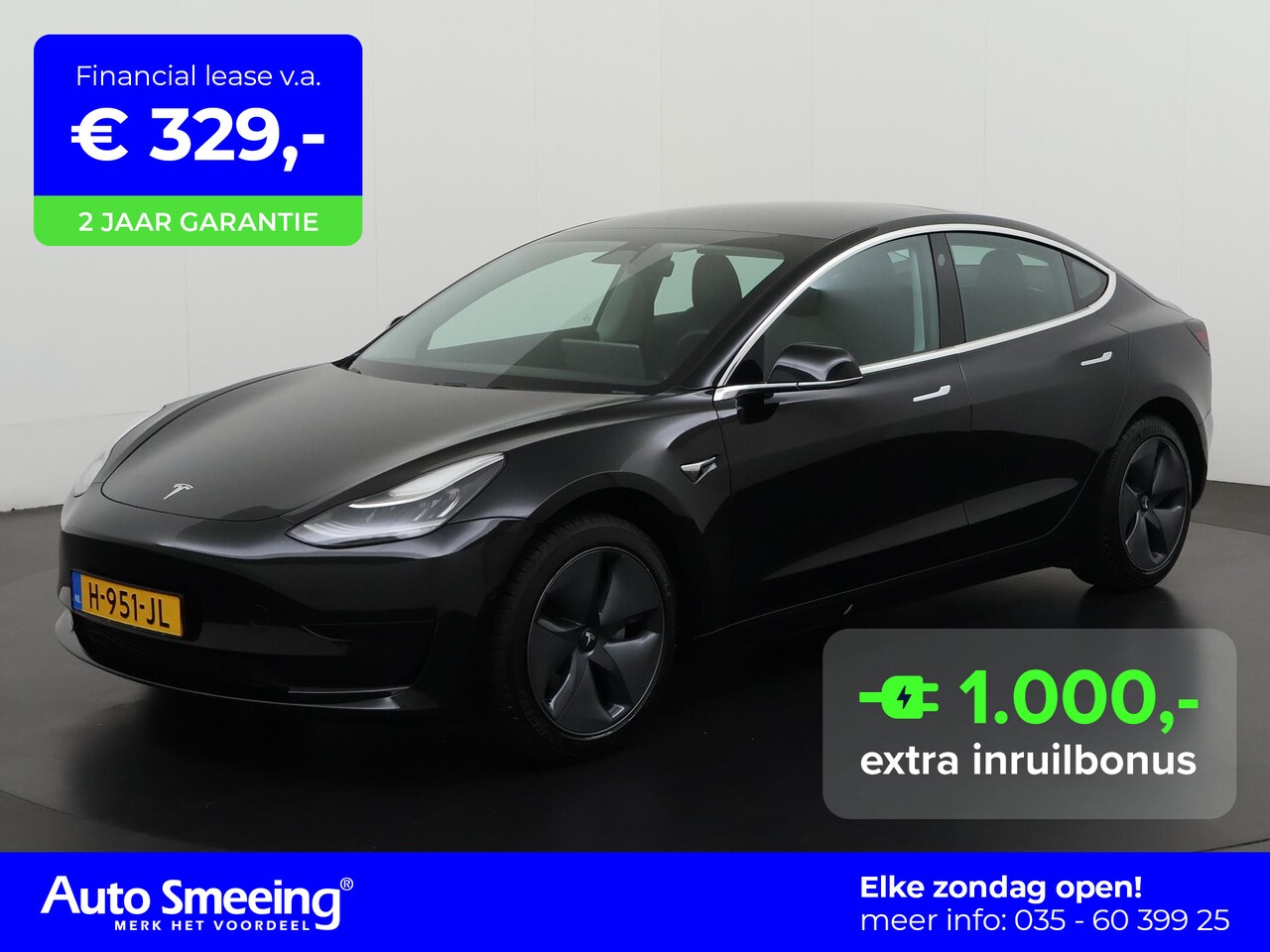 Tesla Model 3 - Standard RWD Plus 60 kWh | Zondag Open! - AutoWereld.nl