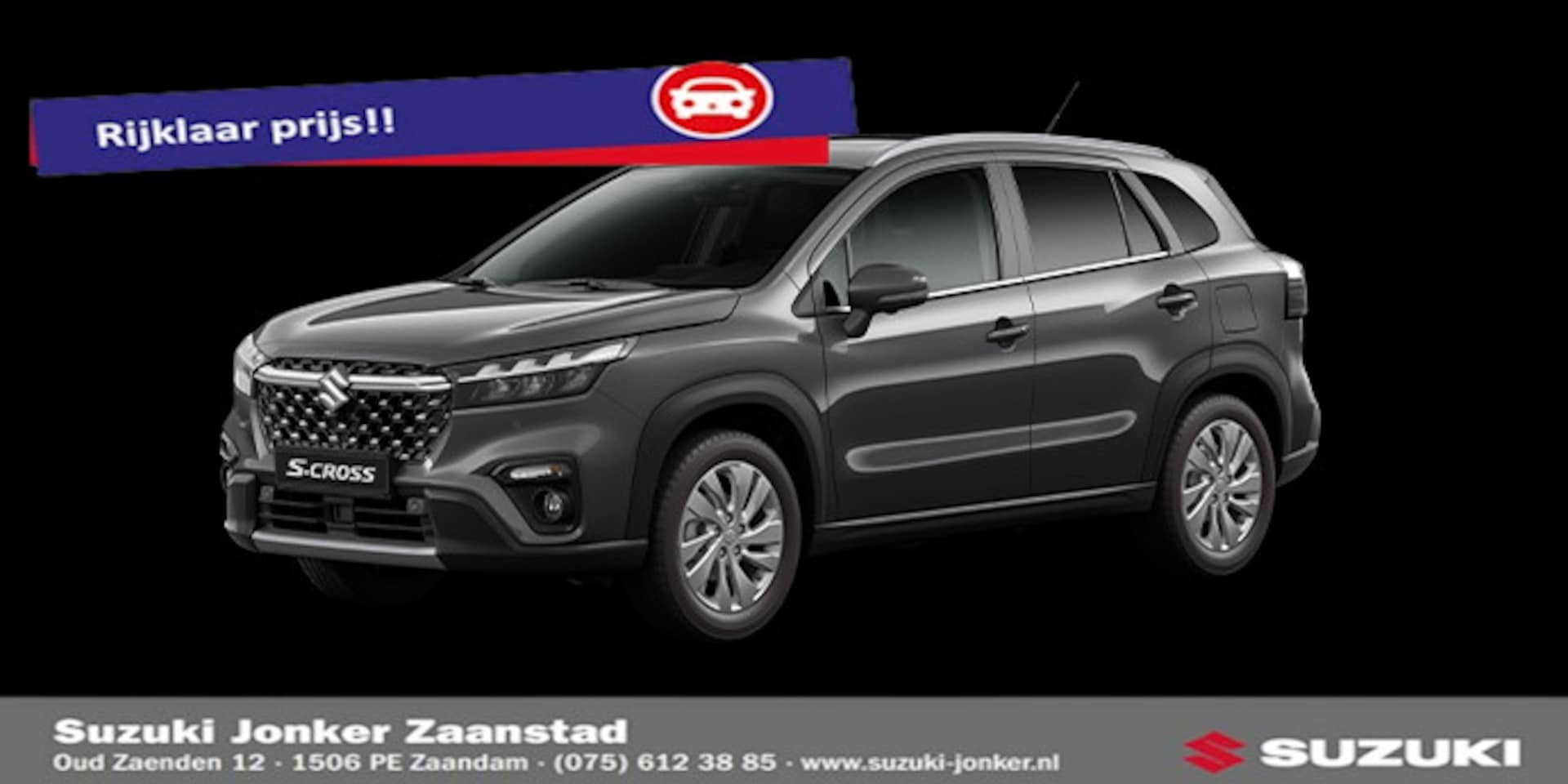 Suzuki S-Cross - 1.4 Boosterjet Select Smart Hybrid € 2.500,- KORTING!!! - AutoWereld.nl