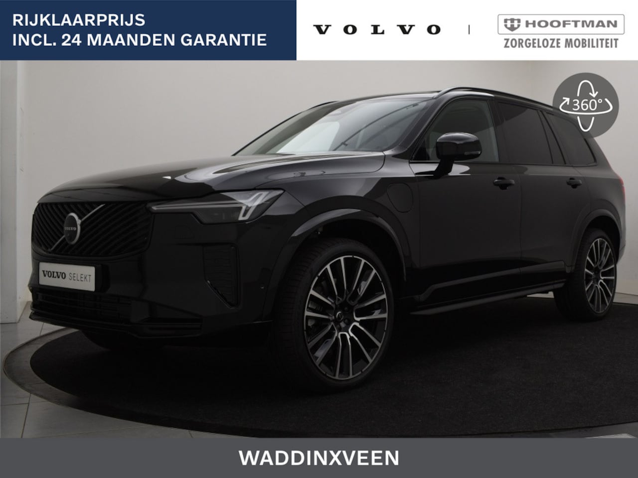 Volvo XC90 - T8 PLUG-IN HYBRID ULTRA DARK *NIEUW MODEL* 22INCH B&W LUCHTVERIN - AutoWereld.nl